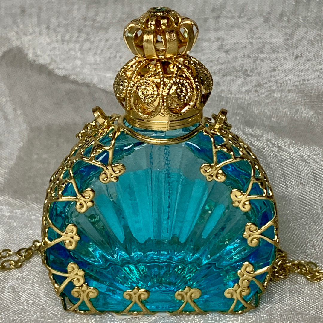 Czech Glass Perfume Bottles