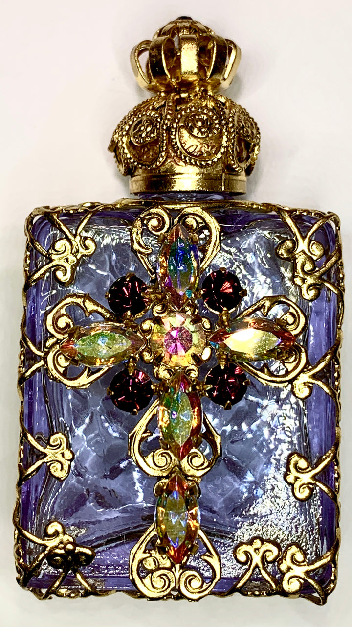 Czech Glass Perfume Bottles