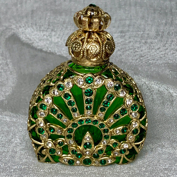 Czech Glass Perfume Bottles